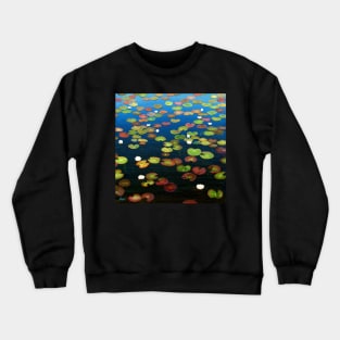 North Uist Waterlilies Crewneck Sweatshirt